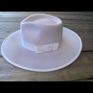 Wyeth Wide Brim Fedora Adjustable New